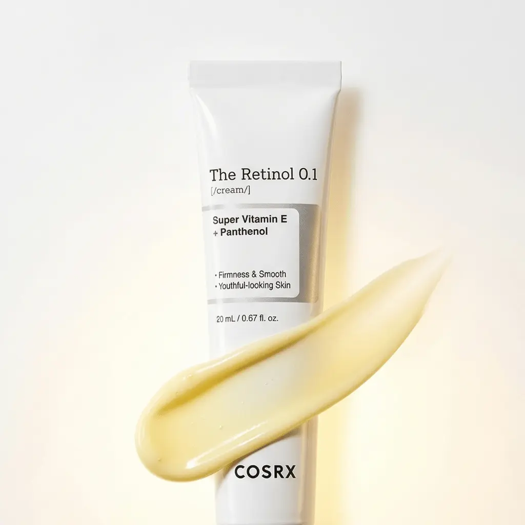 COSRX The Retinol 0.1 Cream švelnus retinolio kremas veidui