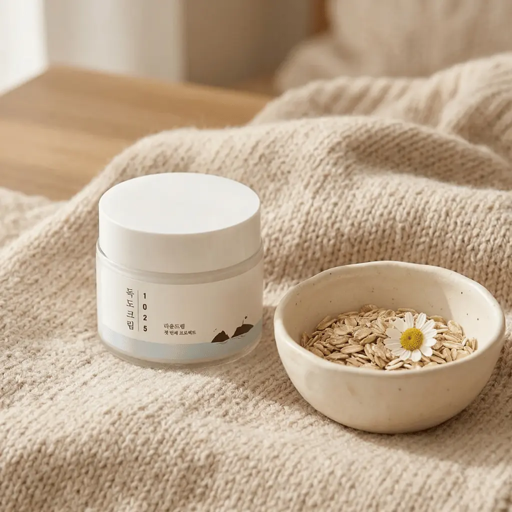 ROUND LAB 1025 Dokdo Cream bekvapis drėkinamasis kremas