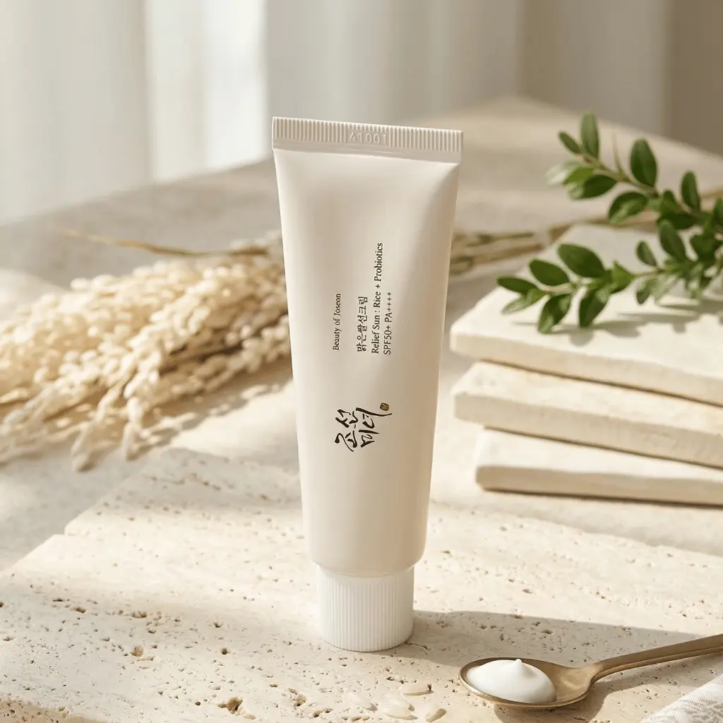 Beauty of Joseon Relief Sun apsauginis kremas nuo saulės saugiam deginimuisi