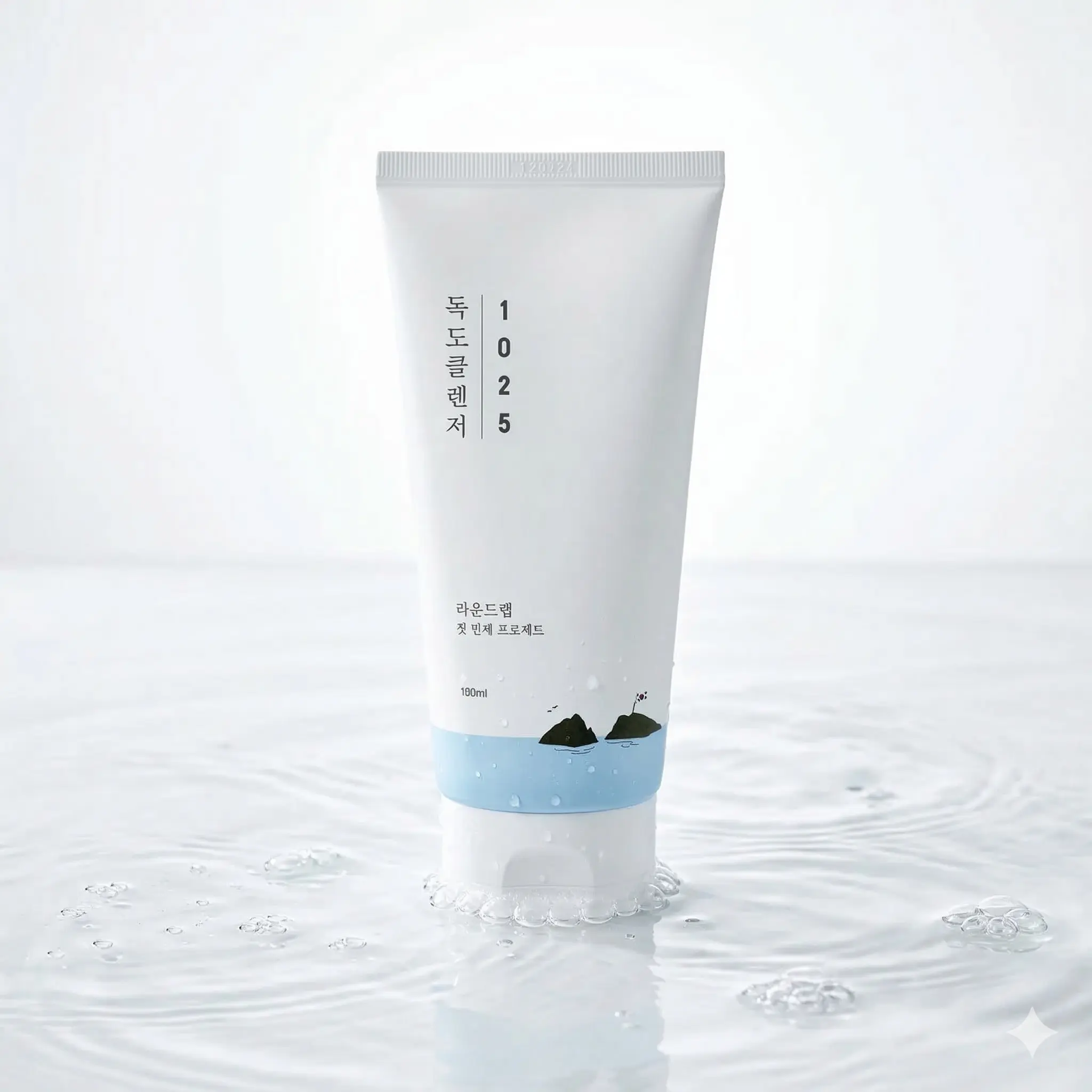 Round Lab 1025 Dokdo Cleanser švelnus prausiklis jautriai odai