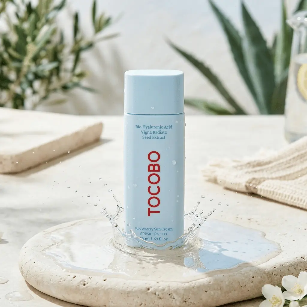 TOCOBO Bio Watery Sun Cream SPF50+ vandeningas apsauginis kremas nuo saulės