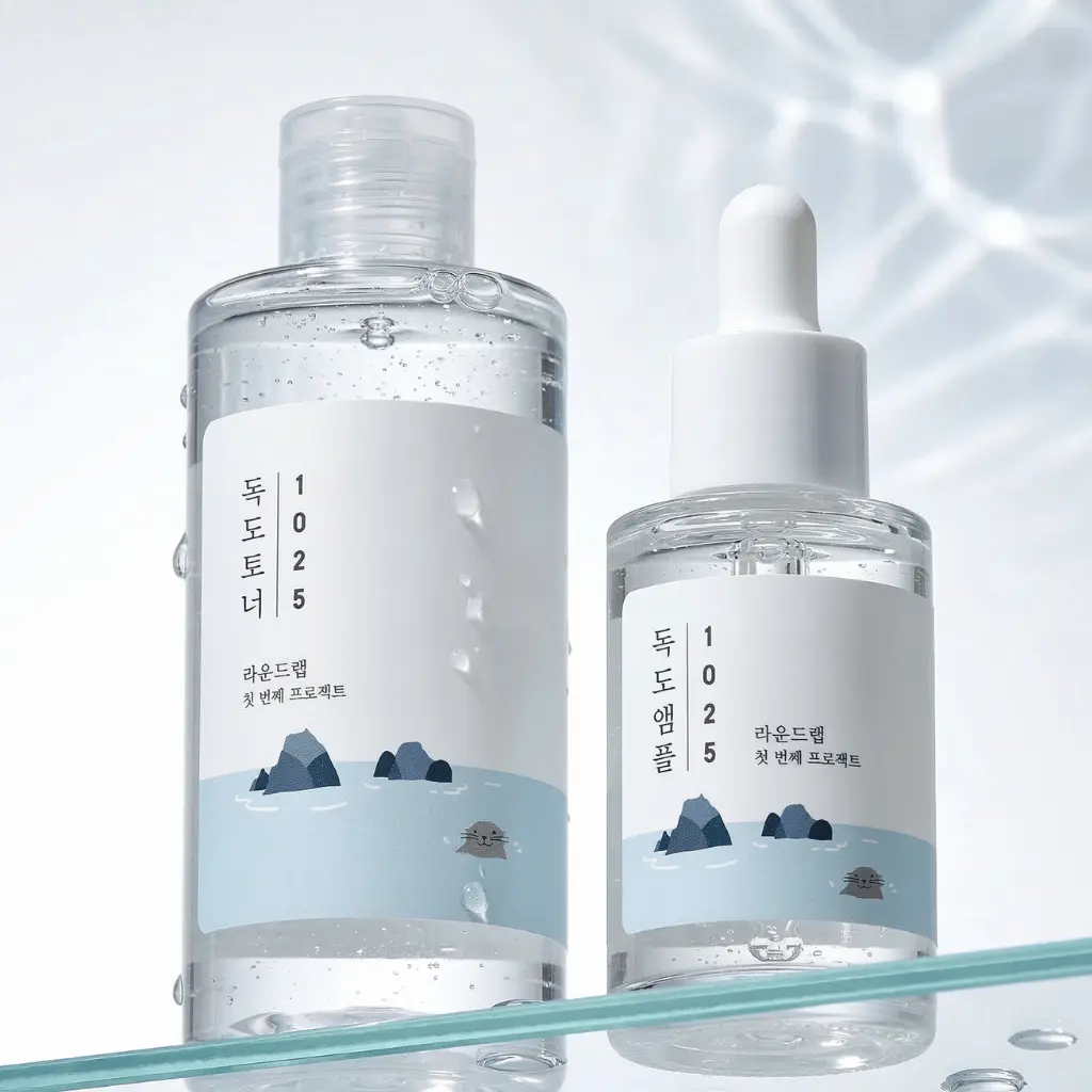 Round Lab 1025 Dokdo tonikas ir drėkinanti ampulė