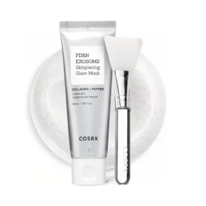 COSRX PDRN Exosome Skinplaning Glaze nuluplama veido kaukė su šepetėliu