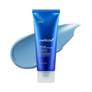 MEDICUBE Zero Pore Blackhead Mud Mask valomoji molio kaukė veidui nuo inkštirų