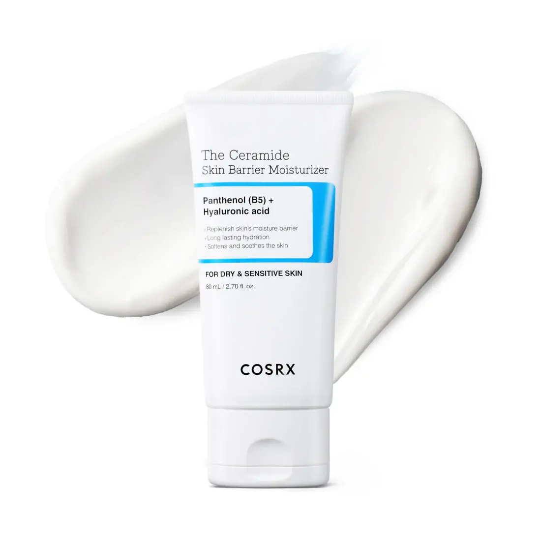 COSRX The Ceramide Skin Barrier Moisturizer drėkinamasis veido kremas su 5 keramidais
