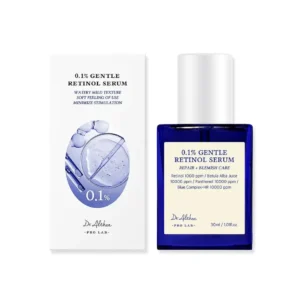 DR. ALTHEA 0.1% Gentle Retinol švelnus veido serumas pradedantiesiems su retinoliu ir bakučioliu