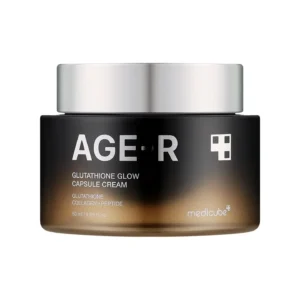 Medicube AGE-R Glutathione Glow skaistinantis kapsulinis veido kremas su glutationu