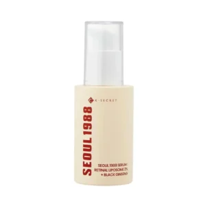 KSECRET SEOUL 1988 veido serumas su 2% retinalio liposomomis ir juoduoju ženšeniu