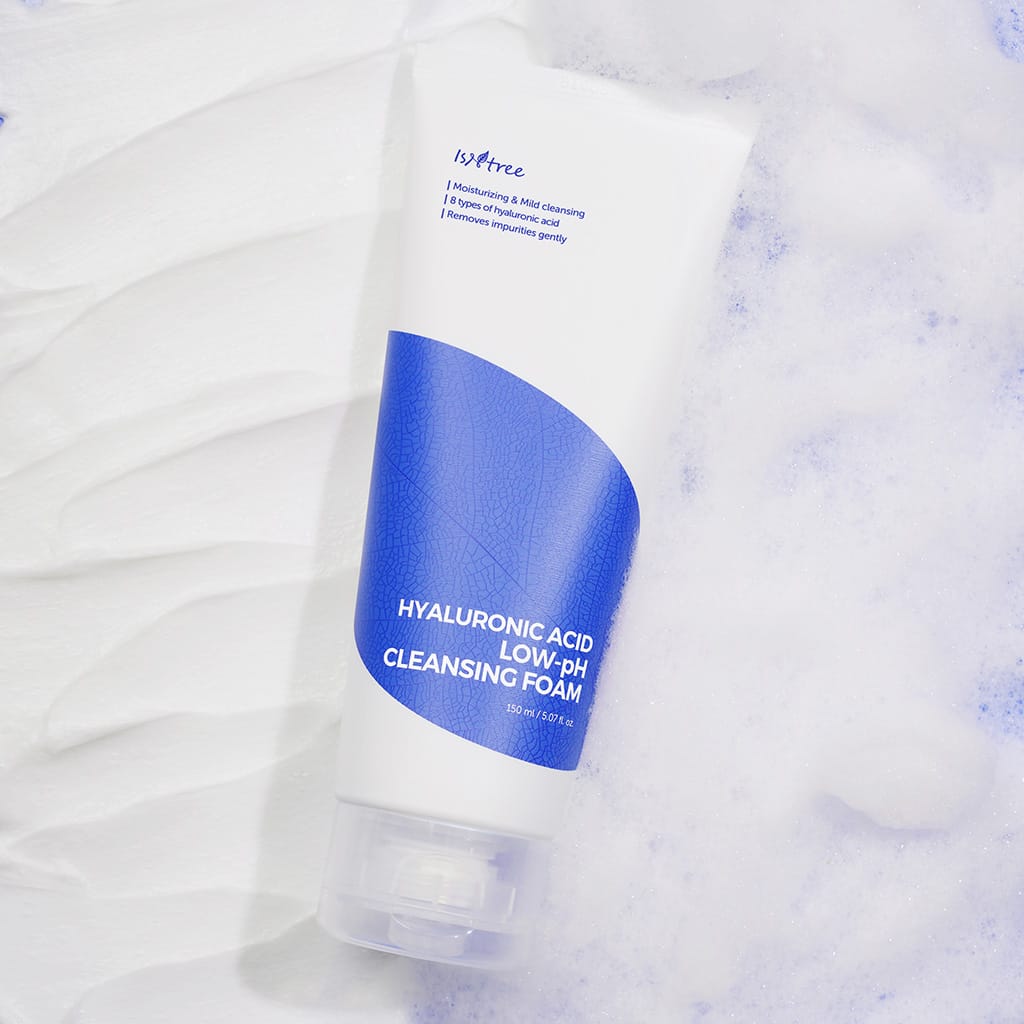 Isntree Hyaluronic Acid Low-pH Cleansing Foam veido prausiklis