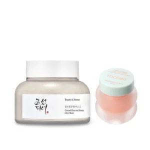 Night Glow Hydration Rinkinys (Veido kaukė + Lūpų kaukė)