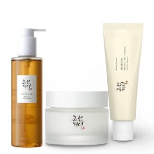 Beauty of Joseon Daily Glow Rinkinys (Cleansing Oil + Cream + SPF)