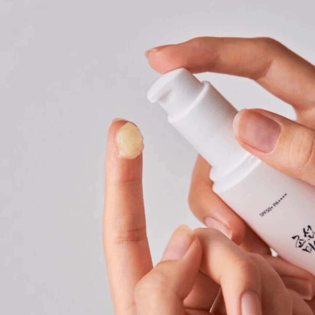 Beauty of Joseon Ginseng Moist Sun Serum (SPF 50+ PA++++) apsauga nuo