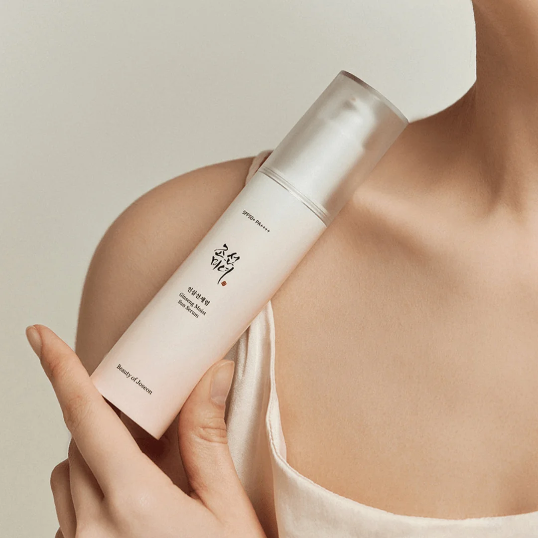Beauty of Joseon Ginseng Moist Sun Serum (SPF 50+ PA++++) apsauga nuo