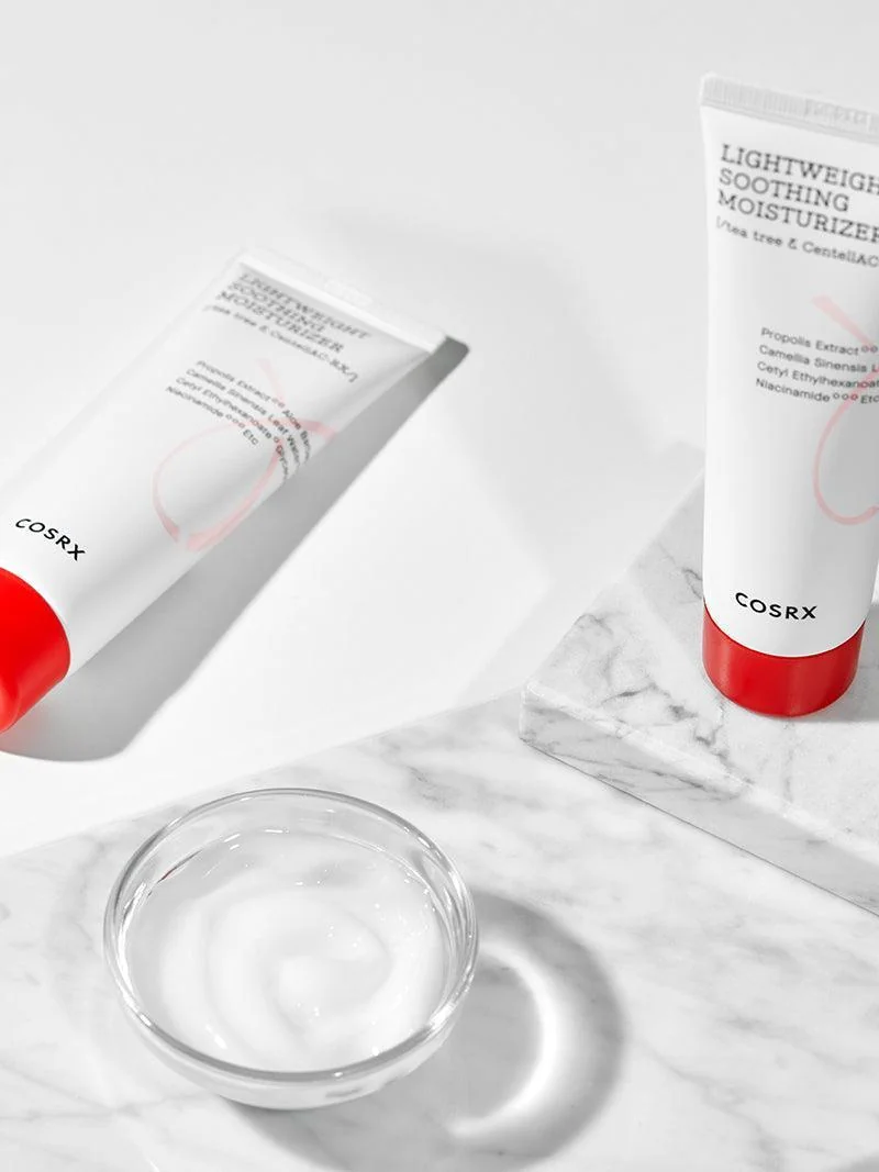 COSRX AC Collection Lightweight Soothing Moisturizer lengvas drėkinamasis kremas