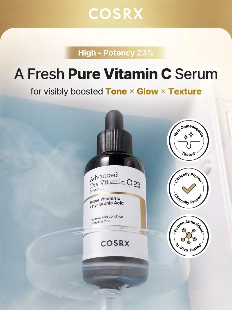 COSRX Advanced The Vitamin C 23 Serum veido serumas su vitaminu C
