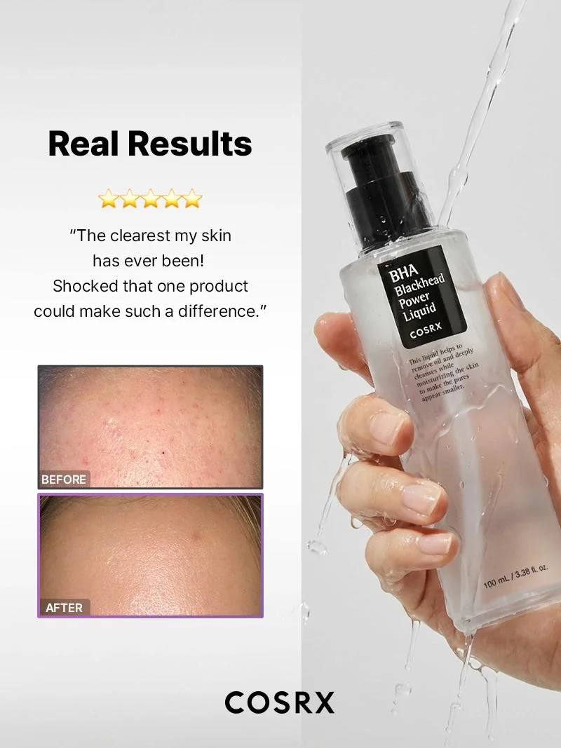 COSRX BHA Blackhead Power Liquid esencija nuo
