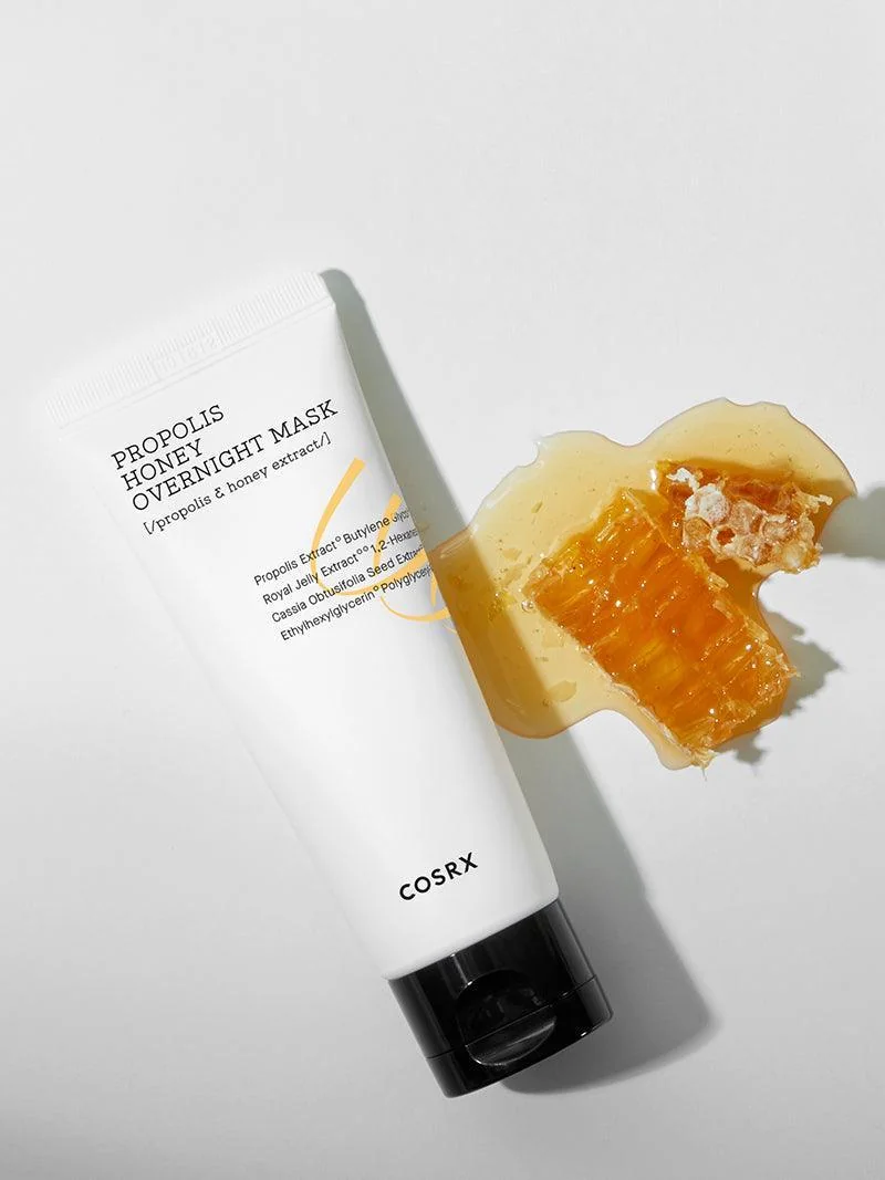 COSRX Full Fit Propolis Honey Overnight Mask naktinė veido kaukė