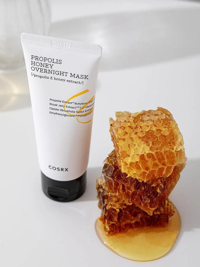 COSRX Full Fit Propolis Honey Overnight Mask naktinė veido