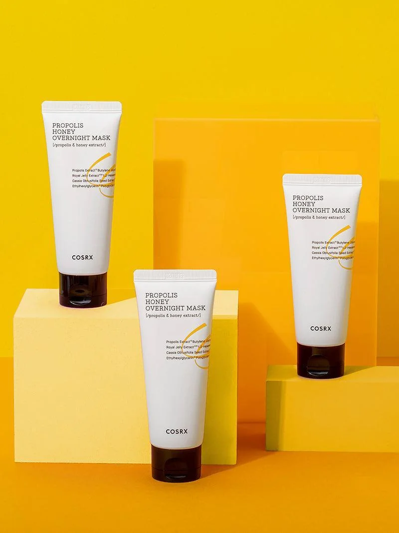 COSRX Full Fit Propolis Honey Overnight Mask naktinė veido