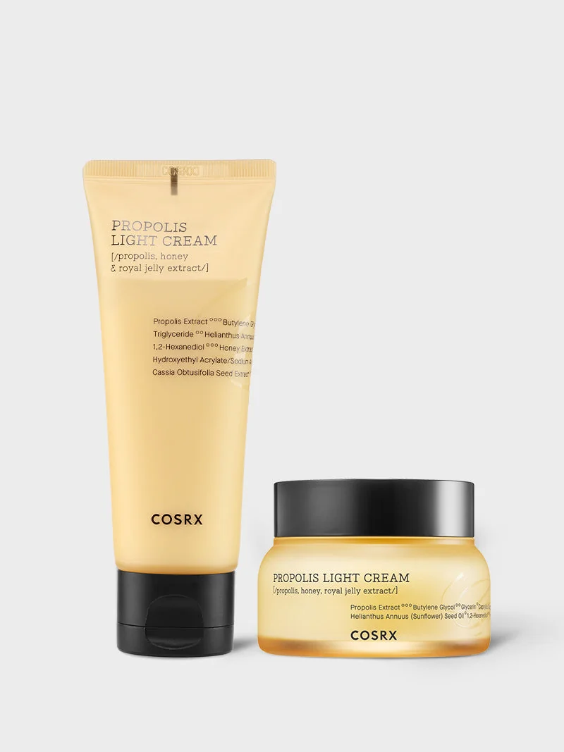COSRX Full Fit Propolis Light Cream veido kremas