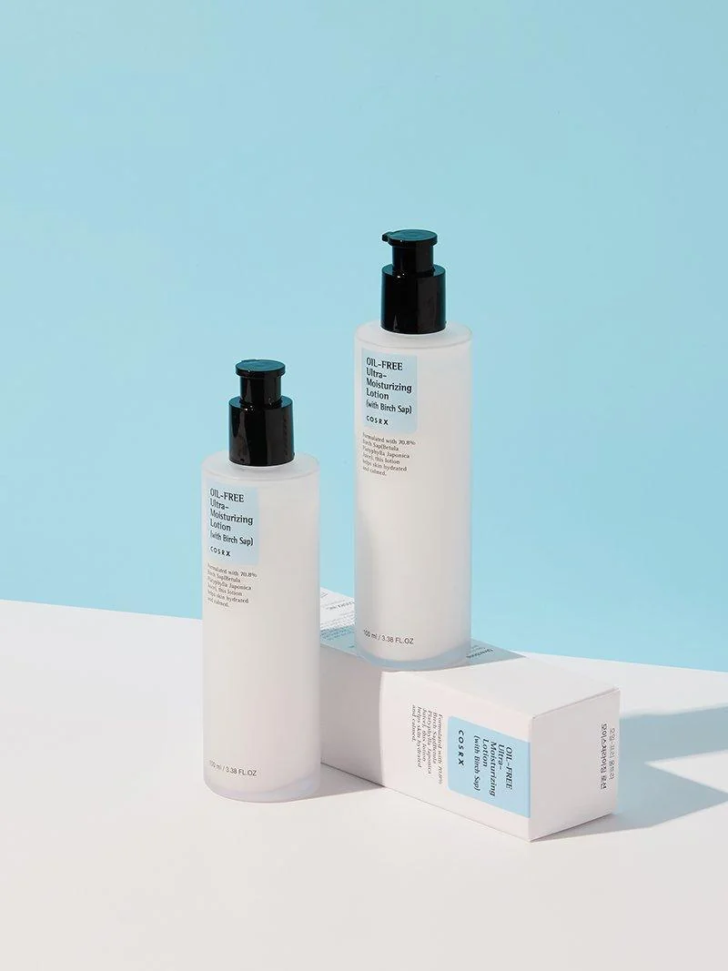 COSRX Oil-Free Ultra-Moisturizing Lotion with Birch Sap veido drėkiklis – losjonas