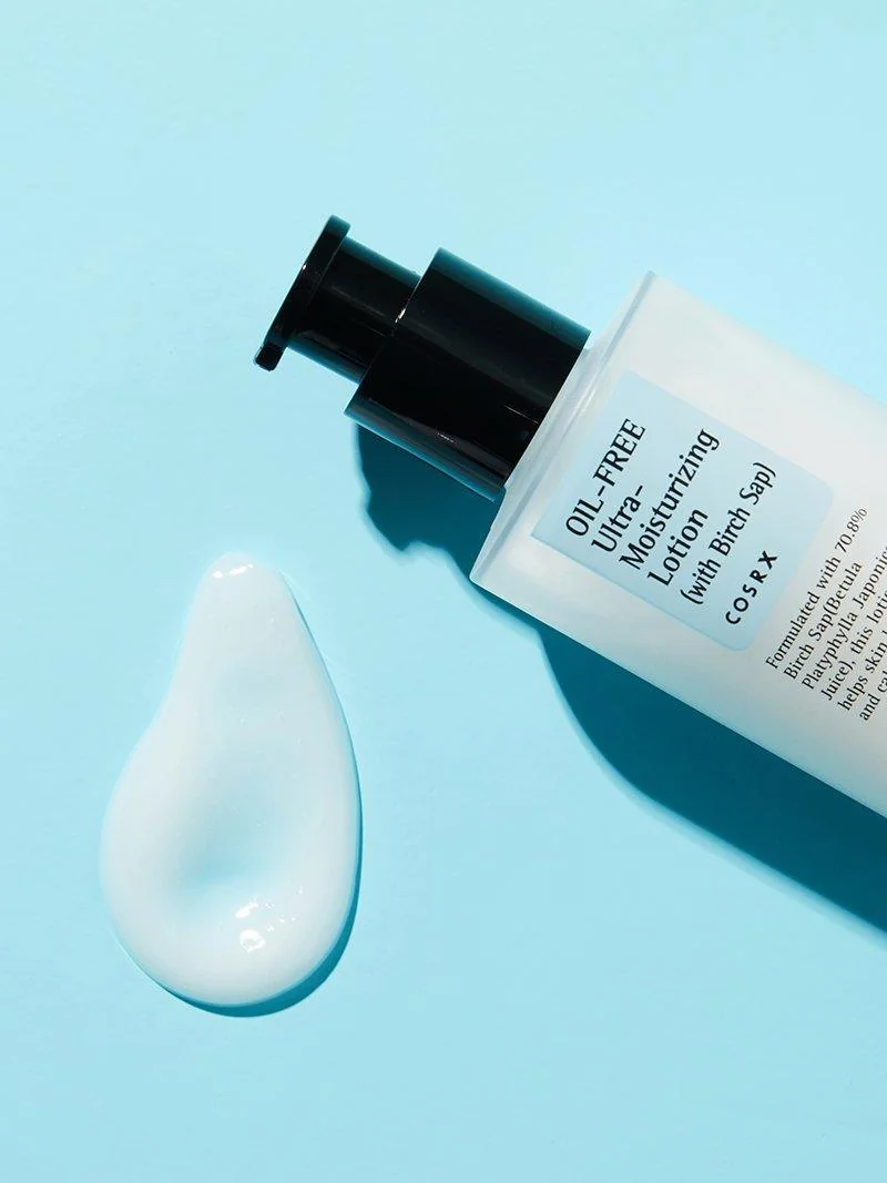 COSRX Oil-Free Ultra-Moisturizing Lotion with Birch Sap veido drėkiklis