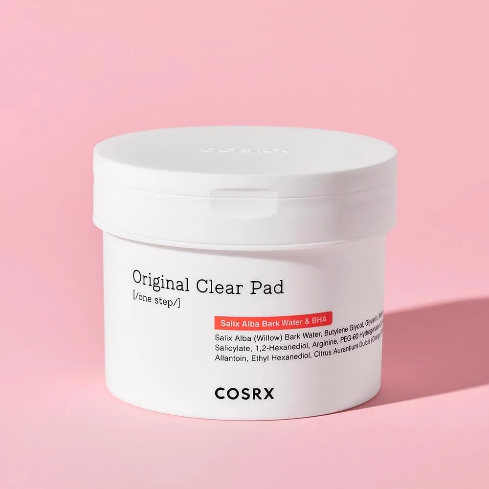COSRX One Step Original Clear Pad šveičiamieji veido padeliai