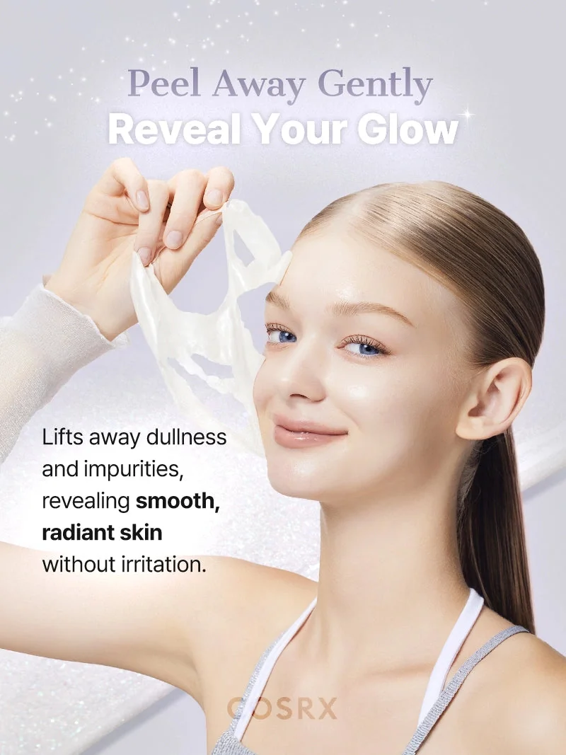 COSRX PDRN EXOSOME Skinplaning Glaze Mask veido kaukė