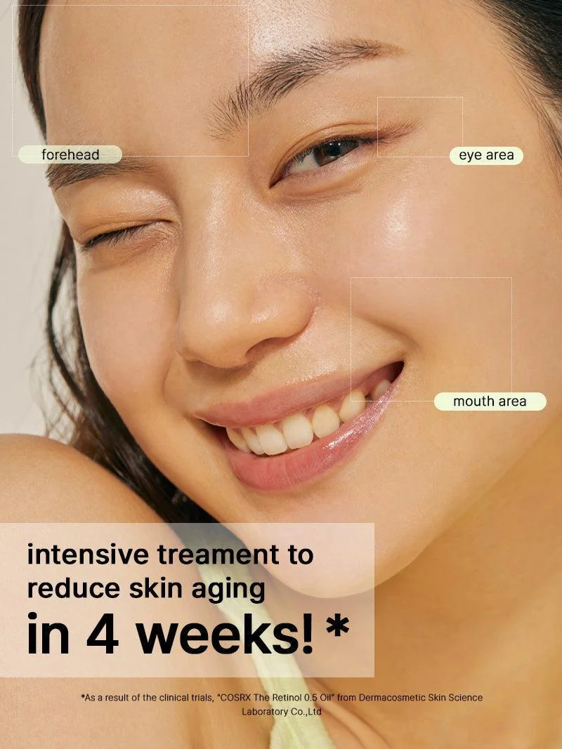 COSRX The Retinol 0.5 Oil aliejinis veido