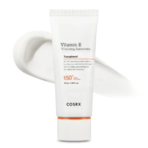 COSRX Vitamin E Vitalizing Sunscreen SPF 50+ apsauginis kremas nuo saulės