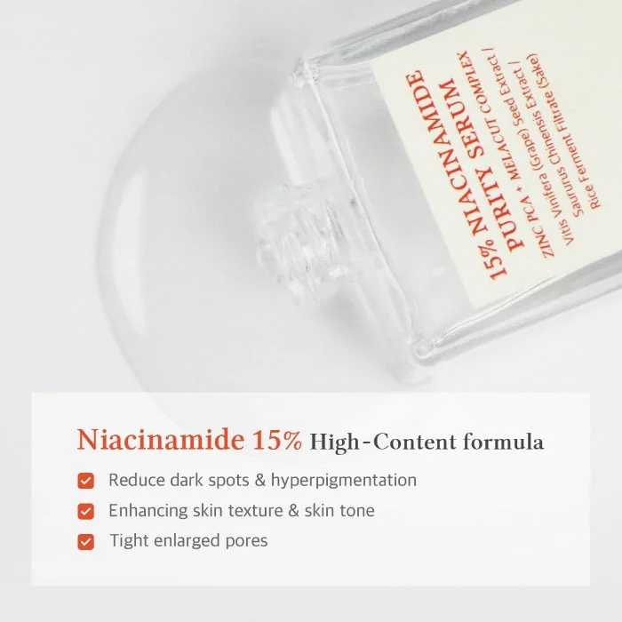 Dr. Althea 15% Niacinamide Purity Serum veido serumas