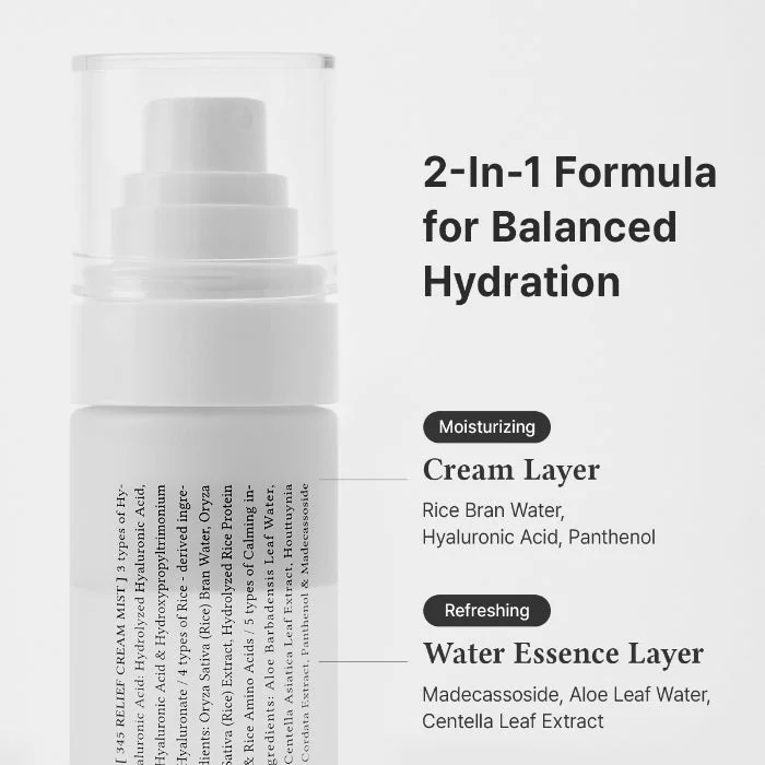 Dr. Althea 345 Relief Cream Mist veido dulksna
