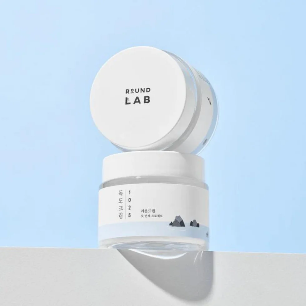ROUND LAB 1025 Dokdo Cream veido kremas