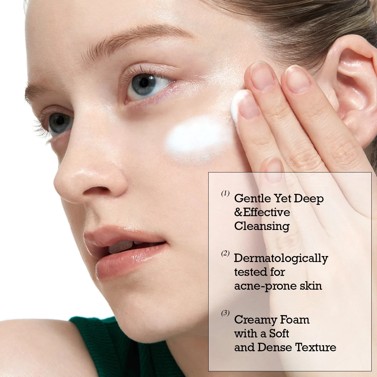 ROUND LAB Pine Calming Cica Cleanser veido prausiklis