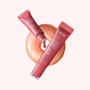 LANEIGE Glaze Craze Tinted Lip Serum Peach Glaze lūpų serumas, 12 g