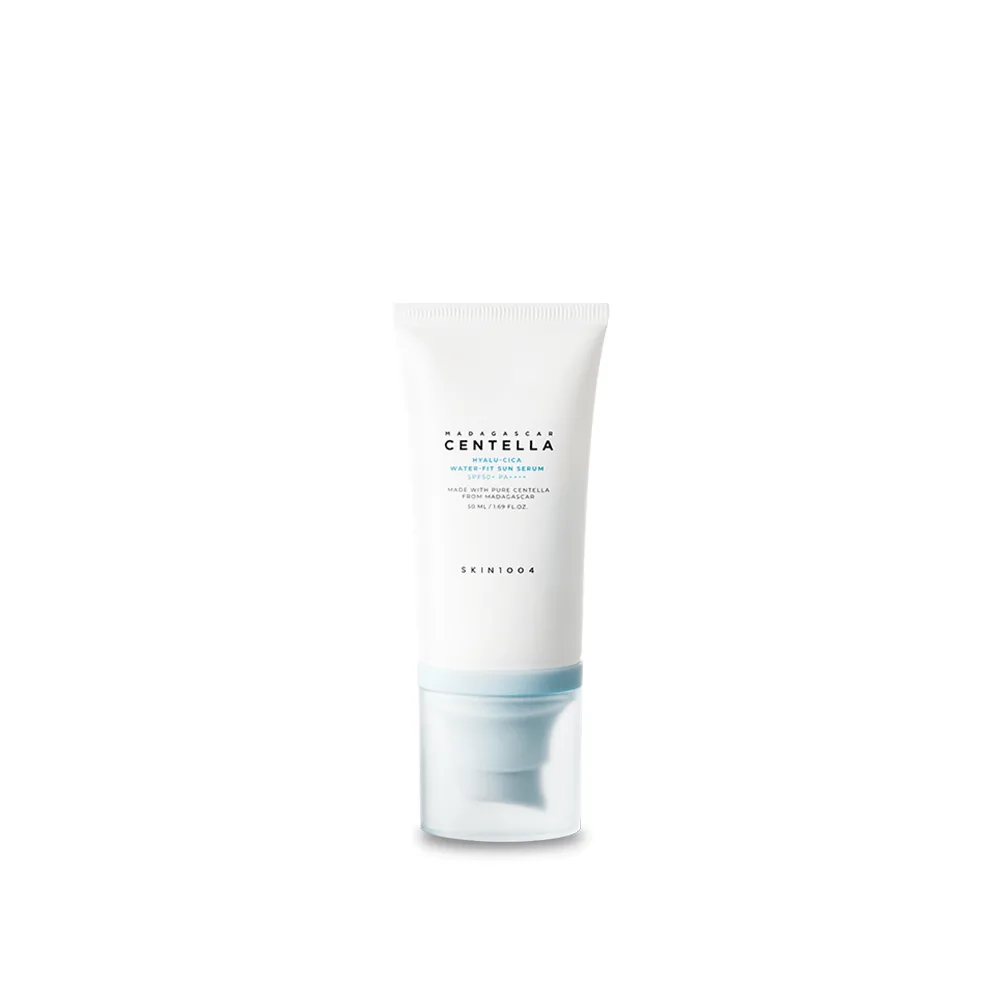 SKIN1004 Madagascar Centella Hyalu-Cica Water-Fit Sun Serum SPF50+ apsauga nuo saulės